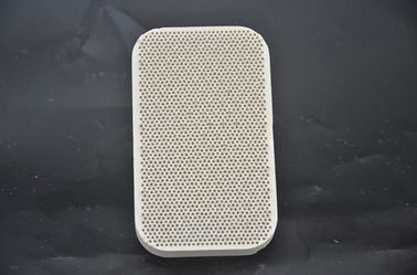 熱抵抗陶磁器バーナーの版炉のための白い色の長方形の形