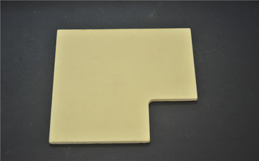 電気焼結のジルコニウム酸化物の陶磁器の版の黄色色100 * 100 * 3mm