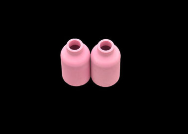 ピンクの酸化アルミニウムの陶磁器のコップの付属品およびTIGのアルゴンの溶接トーチのノズル