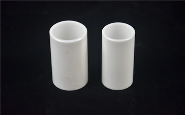 白い陶磁器シリンダーはさみ金、ジルコニアの管の陶磁器の物質的な特性