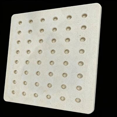 Perforated Cordierite Mullite Kiln Shelves High Durability Shelves Suitable for Continuous in High Temperature Kilns