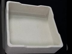 高温の粉砕強度>35MPAのスムーズでフラットな耐火炉家具