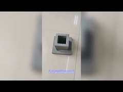 腐食耐性黒いシリコンカービッド炉柱 7-8%の表面孔隙性