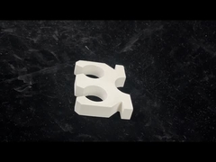 低温 1500 度 アルミナ セラミック ディスク 炉の暖房用 高温耐性