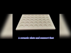 耐火性コーディエライトセットプレート 熱ショック耐性 粉末金属工学用